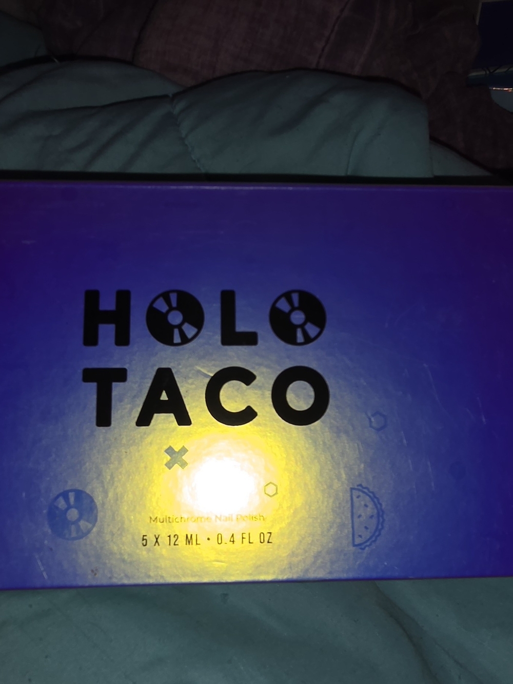 Holo Taco Limited Edition Multichrome Collection EMPTY Box (Box Only)